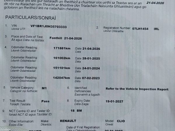 Renault Clio Hatchback, Petrol, 2007, Silver