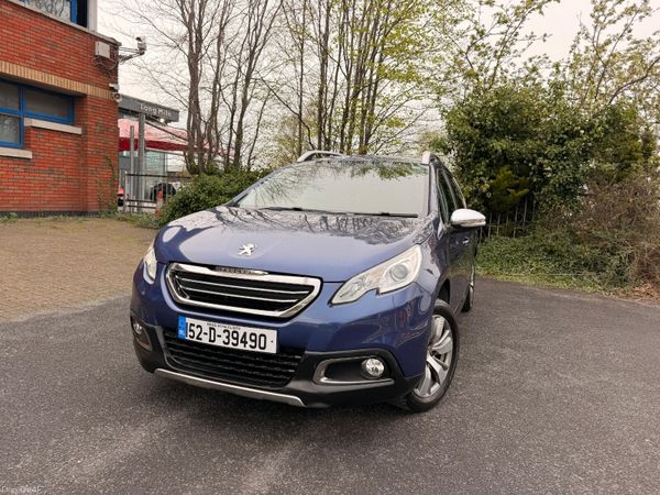 Peugeot 2008 SUV, Petrol, 2015, Blue
