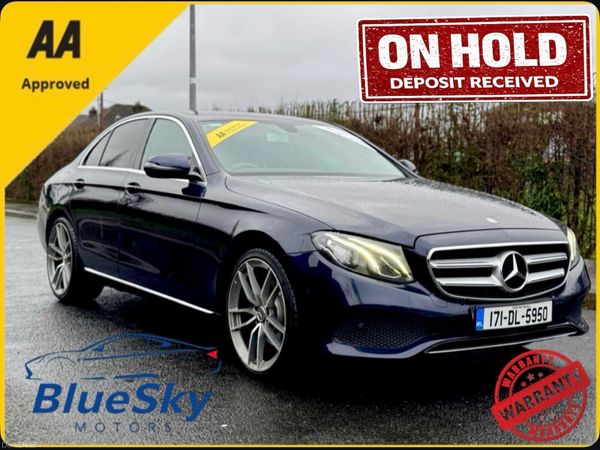 Mercedes-Benz E-Class Saloon, Diesel, 2017, Blue