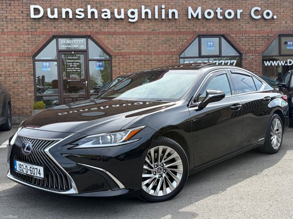 Lexus ES Saloon, Petrol Hybrid, 2019, Black