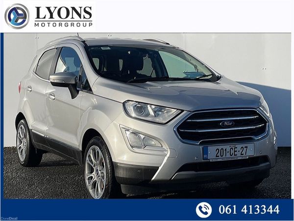 Ford EcoSport SUV, Petrol, 2020, Silver