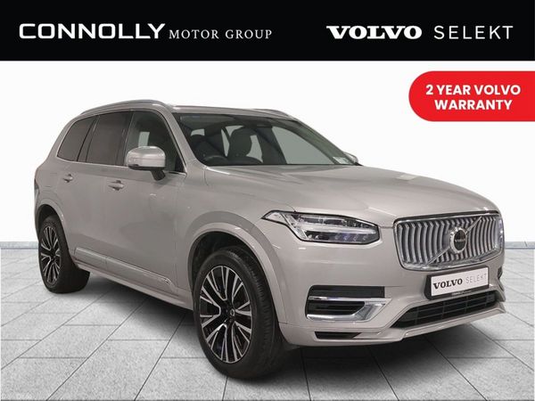 Volvo XC90 SUV, Petrol Plug-in Hybrid, 2023, Silver