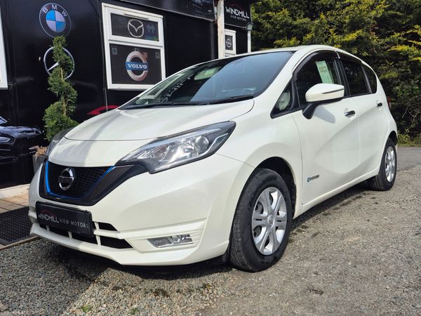 Nissan Note Hatchback, Petrol Hybrid, 2017, White