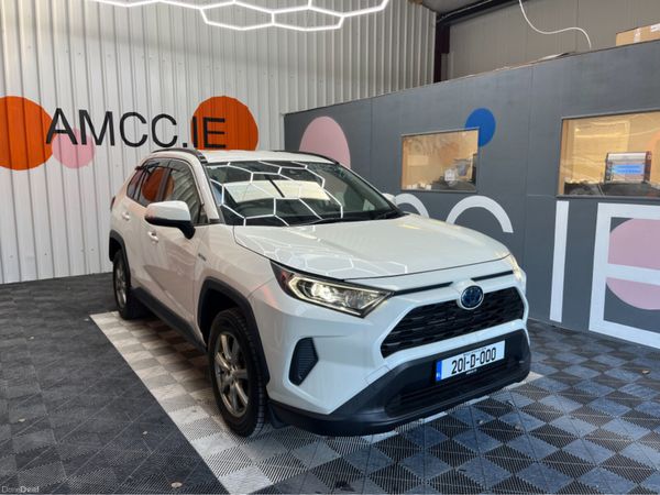 Toyota RAV4 SUV, Petrol Hybrid, 2020, White