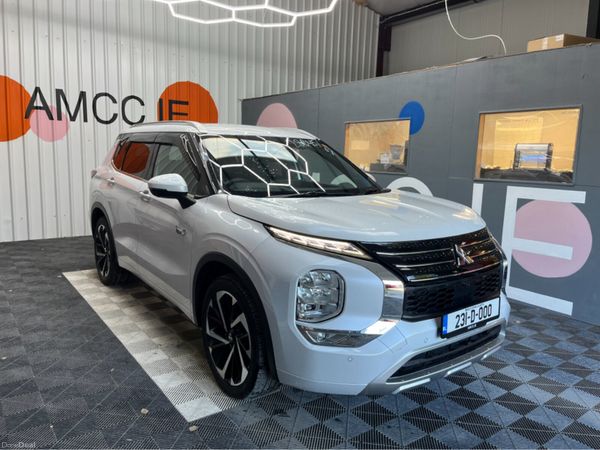 Mitsubishi Outlander SUV, Petrol Plug-in Hybrid, 2023, White