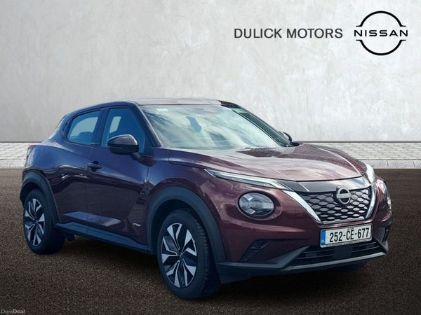 Nissan Juke SUV, Petrol Hybrid, 2025, Red