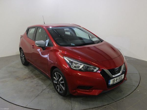 Nissan Micra Hatchback, Petrol, 2018, Red