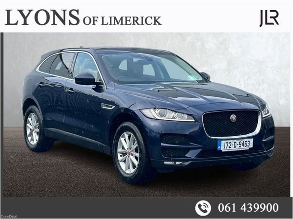 Jaguar F-Pace SUV, Diesel, 2017, Blue
