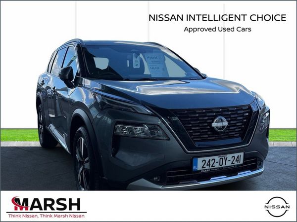 Nissan X-Trail SUV, Petrol Hybrid, 2024, Grey