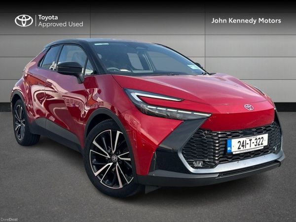 Toyota C-HR SUV, Petrol Hybrid, 2024, Red