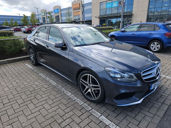 Mercedes-Benz E-Class Saloon, Diesel Hybrid, 2013, Grey