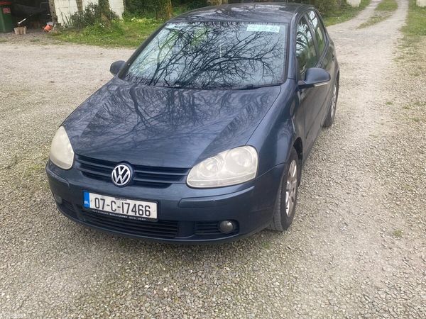 Volkswagen Golf Hatchback, Petrol, 2007, Blue