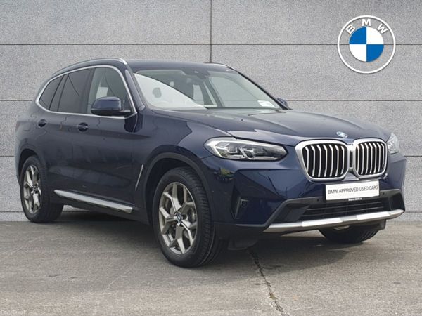 BMW X3 SUV, Petrol Plug-in Hybrid, 2024, Blue