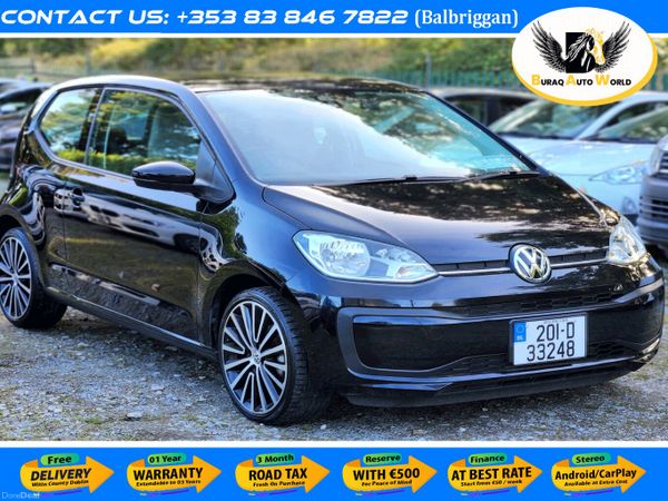 Volkswagen up! Hatchback, Petrol, 2020, Black