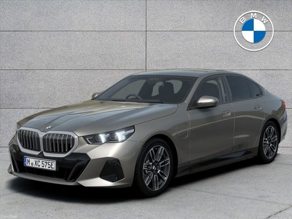 BMW 5-Series Saloon, Petrol Plug-in Hybrid, 2026, Grey