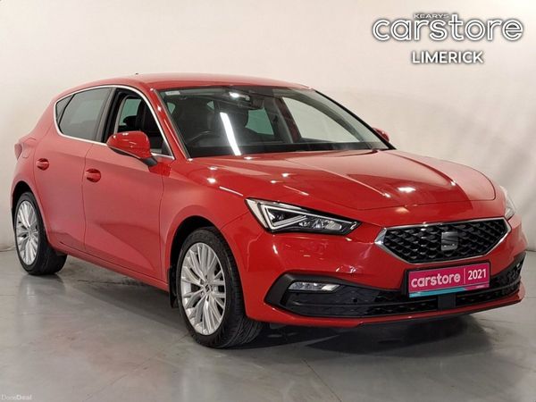 SEAT Leon Estate, Petrol, 2021, Red