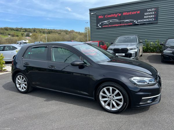 Volkswagen Golf Hatchback, Diesel, 2019, Black