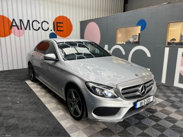 Mercedes-Benz C-Class Saloon, Diesel, 2018, Silver