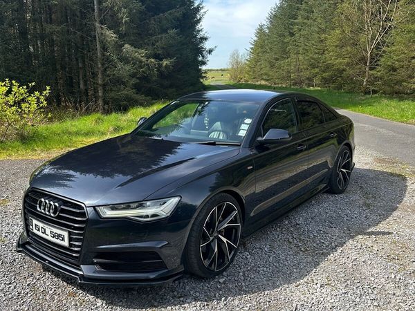 Audi A6 Saloon, Diesel, 2015, Blue