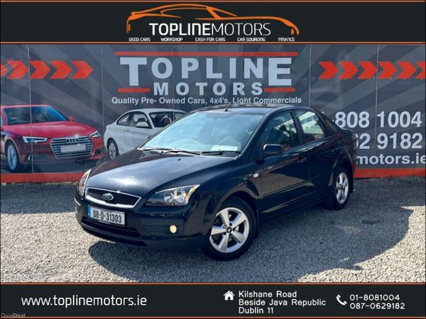 Ford Focus Saloon, Petrol, 2008, Black