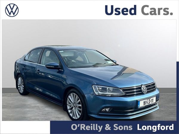 Volkswagen Jetta Saloon, Diesel, 2016, Blue