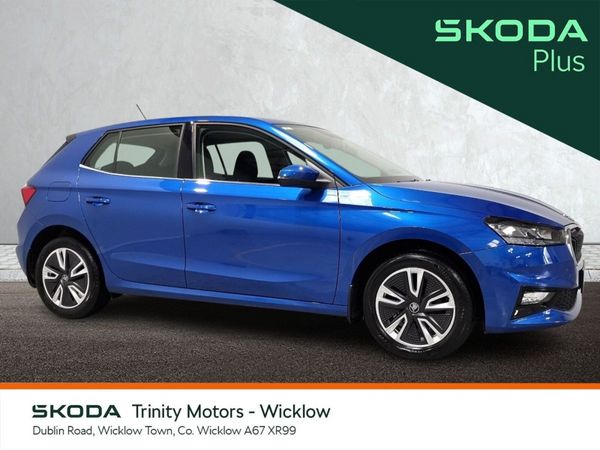 Skoda Fabia Hatchback, Petrol, 2023, Blue