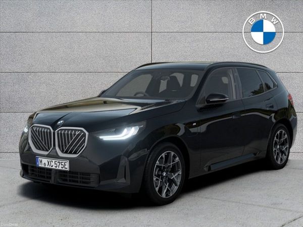 BMW X3 SUV, Petrol Plug-in Hybrid, 2026, Black