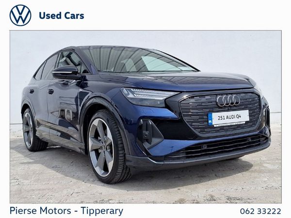 Audi Q4 e-tron SUV, Electric, 2025, Blue