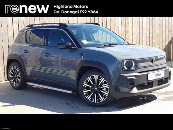 Renault 4 Hatchback, Electric, 2026, Grey