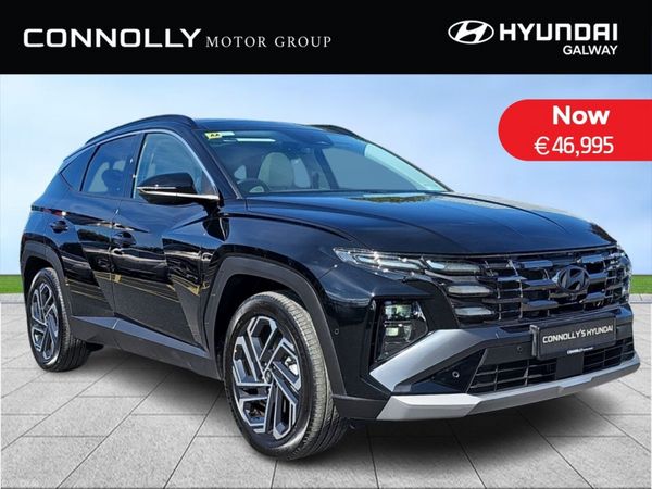 Hyundai Tucson SUV, Petrol Plug-in Hybrid, 2025, Black