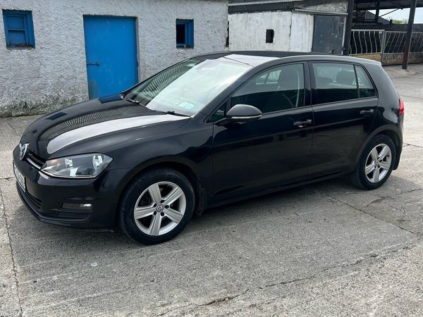 Volkswagen Golf Hatchback, Diesel, 2017, Black