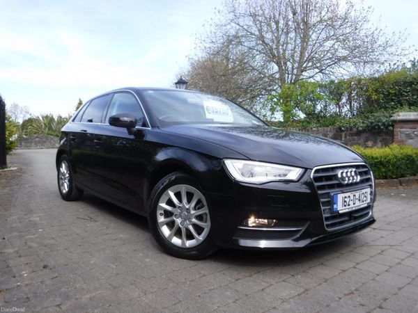 Audi A3 Hatchback, Petrol, 2016, Black