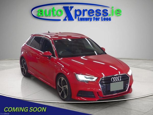 Audi A3 Hatchback, Petrol, 2019, Red