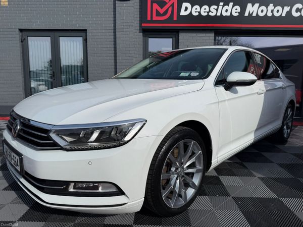 Volkswagen Passat Saloon, Diesel, 2018, White