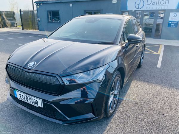 Skoda Enyaq SUV, Electric, 2024, Black