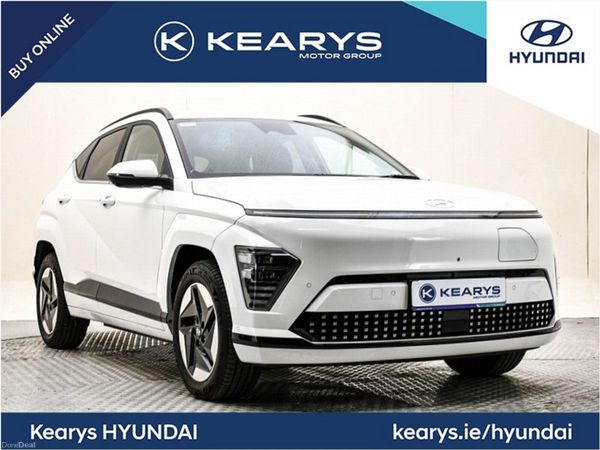 Hyundai KONA SUV, Electric, 2025, White
