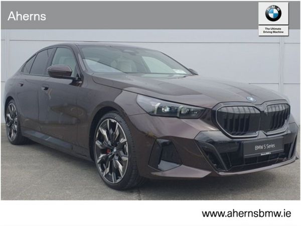 BMW 5-Series Saloon, Petrol Plug-in Hybrid, 2026, Brown