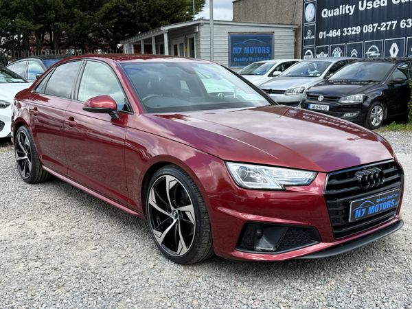 Audi A4 Saloon, Diesel, 2019, Red