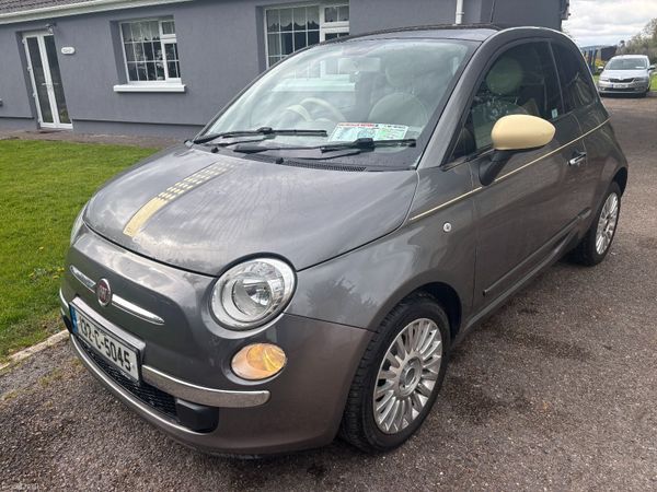 Fiat 500 Hatchback, Petrol, 2013, Grey