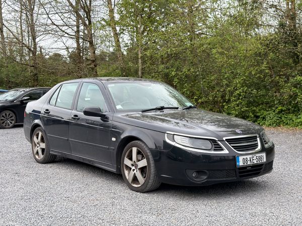 Saab 9-5 Saloon, Ethanol Petrol, 2008, Black