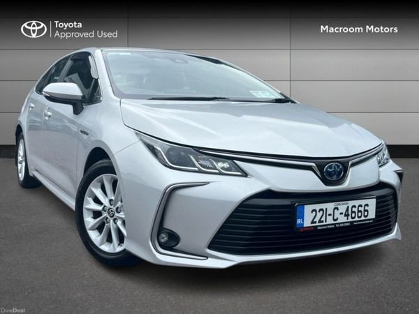 Toyota Corolla Saloon, Petrol Hybrid, 2022, Grey
