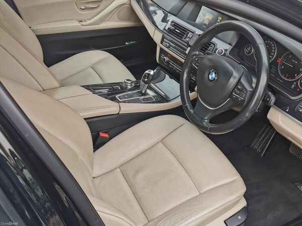 BMW 5-Series Saloon, Diesel, 2013, Black