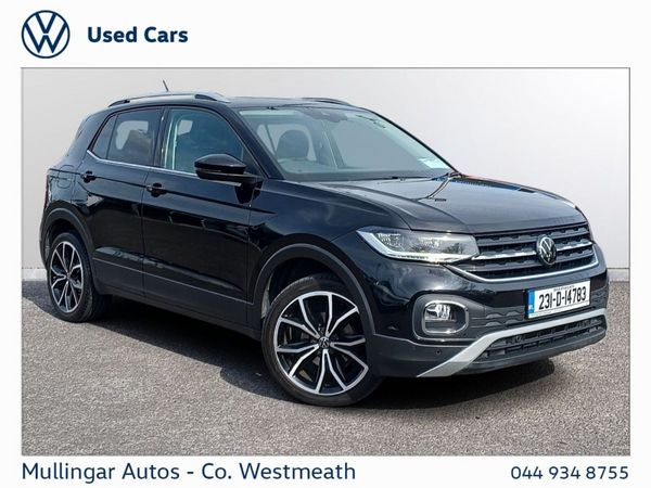 Volkswagen T-Cross SUV, Petrol, 2023, Black