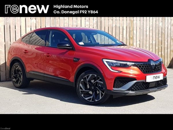 Renault Arkana Hatchback, Petrol Hybrid, 2025, Red