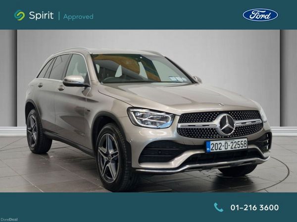 Mercedes-Benz GLC SUV, Diesel Plug-in Hybrid, 2020, Silver