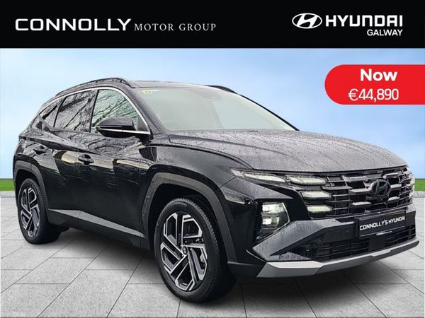 Hyundai Tucson SUV, Petrol Plug-in Hybrid, 2025, Black