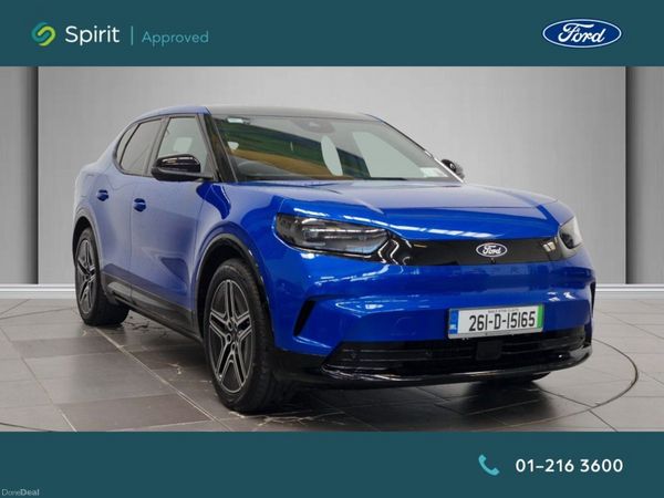 Ford Capri SUV, Electric, 2026, Blue