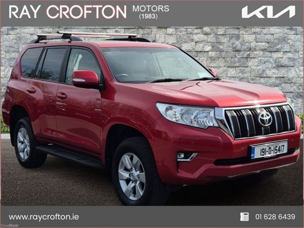 Toyota Land Cruiser SUV, Diesel, 2019, Red