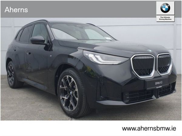 BMW X3 SUV, Petrol Plug-in Hybrid, 2026, Black