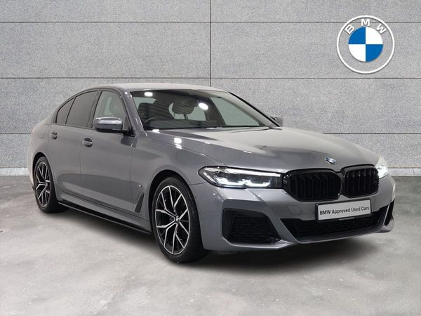 BMW 5-Series Saloon, Diesel Hybrid, 2023, Grey